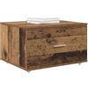 vidaXL Mobile con Cassetti 55 x 45 x 31 cm Legno vecchio