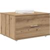 vidaXL Mobile con Cassetti 55 x 45 x 31 cm Rovere artigianale
