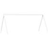vidaXL Tetto Letto Bambini Bianco 209x85,5x88 cm Legno Massello Pino