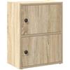 vidaXL Libreria Rovere Sonoma 40x24x52 cm in Legno Multistrato