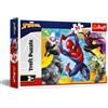 Trefl - Marvel Spiderman, I colori dell'Uomo Ragno - Puzzle 30 Pezzi - Puzzle Colorati con un Supereroe, per Bambini a partire dai 3 anni