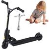 Generico Fingerboard per scooter, pattinaggio a rotelle con dita - monopattino pieghevole - monopattino acrobatico, skateboard pieghevoli e divertenti Finger Sport per l'allenamento con le dita