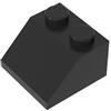 XYEIUGO 3039 Mattone Inclinato 2x2 50 Pezzi GDS-589 compatibile con Lego Mattoncini da Costruzione Colore:Noir 26