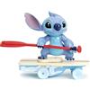 Jada - Radiocomando Surfer Stitch, 25 cm, licenza ufficiale Disney, acrobazie e rotazioni a 360°, per bambini dai 3 anni, 253074009