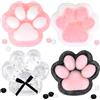Pipihome 4 Pezzi Taba Squishy Zampa, Giocattolo Antistress Zampe di Gatto per Bambini e Adulti, Cute Fufu Squishy Divertente Animali Giocattoli da Spremere