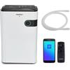 MEDION Deumidificatore MEDION con app e controllo vocale (serbatoio dell'acqua da 5L, fino a 40m², prestazioni di deumidificazione 24L/giorno, potenza massima 280W, 2 livelli di velocità, funzionamento touch