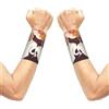 QGGHNISD Two Lions - Polsino elastico per polso, traspirante, per sport, basket, tennis, palestra
