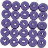 VALICLUD 60 Pezzi Nastro Assorbente per Racchetta, Overgrip Elasticizzato in Pu Porpora, Antiscivolo e Antiumidità per Impugnature di Racchette da Tennis, Atleti