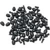 Marchfunny Perline a cambio rapido S/L per pesca alla carpa (nero, 50 pezzi, S)