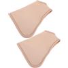 DIYEAH 2 Pezzi Impacco di Olio di Ricino per Caviglia e Piede, Castor Oil Pack Compress in Cotone e Tessuto, Riutilizzabile, per Donne, Casa e Viaggio, 13,98x7,48x0,08