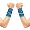 QGGHNISD Dolphins - Polsiera elastica per il polso, traspirante, per sport, basket, tennis, palestra