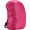 LSHIJI Coprizaino Impermeabile 35L45L Custodia Antipioggia for Zaino Antipolvere Impermeabile Regolabile a Tracolla Ultraleggera Portatile Escursionismo in Campeggio(Pink 45L)