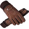 Generic Sport invernali | Uomo Equitazione Imitato Lavato Imbottito e Addensato Caldo Outdoor Mano per il Freddo
