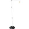 Generic Tester Salto Verticale Regolabile, Acciaio Inox, a Pavimento con Campana