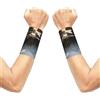 QGGHNISD Carino pupazzo di neve elastico polso di sostegno, traspirante sport polso Wrap, braccialetti elastici per basket tennis palestra