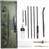 Boresnake 10 Pezzi .22 22LR .223 556 5.56mm Kit di Pulizia per Fucile/Pistola/Pistola Asta di Pulizia per Fucili Spazzola in Nylon Pulitore Accessori per Pistole Strumenti Puliti