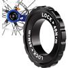 Generic Strumento per Anello di ritegno del Disco Freno, Anello di ritegno del Disco Freno Centerlock, Anello a sgancio rapido in Lega di Alluminio | Disco Ruota Centerlock Multiuso, Copertura Leggera 'an