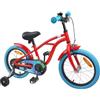 SYDE Bicicletta per bambini, 16 pollici, rossa