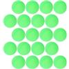 TOMETURE Palline da Ping Pong Matte da 40mm, 100 Pezzi Sferiche in Pp Senza Lettere, Colore Verde Chiaro, per Addestramento e Giochi di Celebrazione