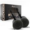 IMPALAPRO Black Seal - Camera d'Aria 29 MTB 27.5 26 x 1.9-2.5 TPU Ultraleggera 76-84g, Valvola Presta Metallica 45mm Nucleo Rimovibile, Camera d'Aria TPU MTB Premium 0.35mm Alta Ritenzione (2pc 26)