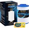POOLPURE Filtro di Ricambio per PAS35P4, PMAX50P4, Unicel 5CH-35, Filbur FC-0300, Baleen AK-90109, Excel Filters XLS-526, Darlly 50353, Pure N Clean PC-0300, SD-00780, SD-00650 Cartuccia Filtro