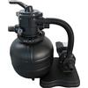 Steinbach Speedclean 40310 Classic 310 - Pompa Filtro a Sabbia, Portata: 6,3 m³, Colore: Nero