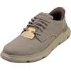 Skechers Uomo Garza Clive Scarpe da Allenamento, Dark Taupe Canvas, 46 EU