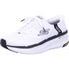 Skechers Scarpe da Ginnastica da Uomo Max Cushioning Premier 2.0 Ascendant II Hands Free Slip-ins, Bianco Nero, 42.5 EU