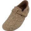 HAFLINGER Everest Focus pantofola in feltro con cinturino regolabile