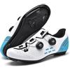 Mateju Scarpe da Ciclismo Uomo Donna, Scarpe da Strada Unisex-Adulto Traspiranti,Sneaker da Bici Strada Compatibile SPD-SL Delta Blocco Pedale Sneaker Sportive da Esterno -2021