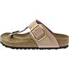 Birkenstock GIZEH BIG BUCKLE (NUBUCK) - Sandalo infradito da donna BIRKENSTOCK 40/SOFT PINK-L