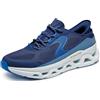 Skechers Uomo Scarpe da Ginnastica Glide-Step Altus Slip-Ins, Navy/Blue, 43 EU