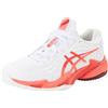 ASICS 1041A522-966 Court FF 3 Novak Uomo, White/Electric Red EU 39