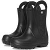 Crocs Handle It Rain Boot T, Stivali Unisex - Bambini e Ragazzi, Nero, 20/21 EU