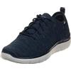 Skechers Uomo Summits Doharis Scarpe da ginnastica, Navy Knit/Trim, 39 EU