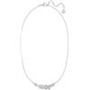 Swarovski - Ciondolo Donna Diapason Medio, rodiato, Trasparente, 38 cm - 5146738