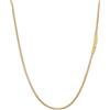 PROSTEEL Collana Serpente 2MM 16-30 Pollici Collana Uomo Acciaio Donna Argento Serpentina Agile Catenina Versatile Solo o Impilato in 316L Acciaio Inox