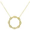 ScienceFox DNA Helix - Ciondolo con collana in argento Sterling 925 e oro rosa, con doppia elica (SF), Argento sterling