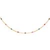 SINGULARU Collana da donna Fine Enamel Miele Placcato Oro