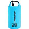 CRESSI SACCA DRY AZZURRA 15LT Borsa Impermeabile