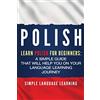 Bravex Publications Polish: Learn Polish for Beginners: A Simple Guide that Will Help You on Your Language Learning Journey [Lingua Inglese]