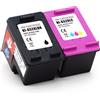 2 Cartucce Hp 652 Multipack Nero + Colore compatibile