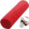 seokor Cuscino Cilindrico Cervicale 40x10/12x50 Cuscini Collo/lombare/Gambe/Schiena Supporto Cuscini Rimovibile Dormire Cuscino a Rullo lungo per Divano e Letto, yoga,Auto(A15,12x90cm/4.7x35.5in)