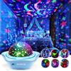 One Fire Proiettore Stelle Soffitto Bambini, 45 Modalità Luce Notturna, 3 Film 360° Rotazione Lampada Ricaricabile Cameretta Regalo