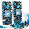Scent-Hi Potpourri naturale brezza marina con olio essenziale 10 ml - 240 g mix di fiori secchi per deodorante per la casa, confezione da 2 - ciotola decorativa di lunga durata per bagno camera da letto