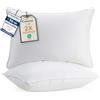 Utopia Bedding Cuscini Letto (Set di 2), 40 x 80 cm Cuscino, Bianco | Cuscino Letto per Dormire, Guanciale Letto Morbido, Set Cuscini Letto Matrimoniale Cuscini Traspiranti per Comfort e Supporto