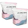 Yutissi 2 Pz Sacchetti Sottovuoto Senza Pompa, Buste Salvaspazio Sottovuoto, Riutilizzabili Sacchetti Salvaspazio, Per Contenere Vestit, Lenzuola, Piumoni, Cuscini E Coperte，M+M