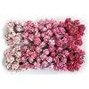 KADADSA 100 piccole rose artificiali miste rosa in cinque colori, fiori di carta di gelso, 15-18 mm, per matrimoni e scrapbooking