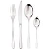 Sambonet 52553-81 Taste - Set di Posate da Tavola Monoblocco in acciaio inox 18/10, per 6 persone, 24 pezzi: 6 forchette, 6 cucchiai, 6 coltelli, 6 cucchiaini da tè, Lavabili in lavastoviglie