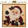 Generic 3D Diamond Art Pearl Painting Natale su tela con cornice